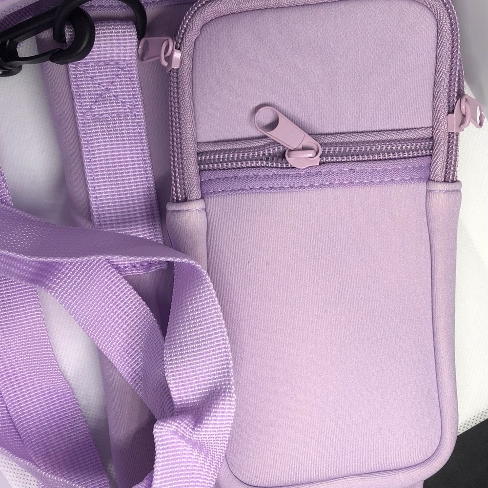 Water Bottle Holder Shoulder Bag With Pockets